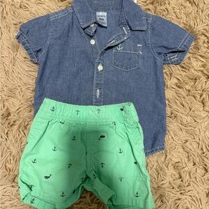 Carter's Chambray Button-Up Shirt